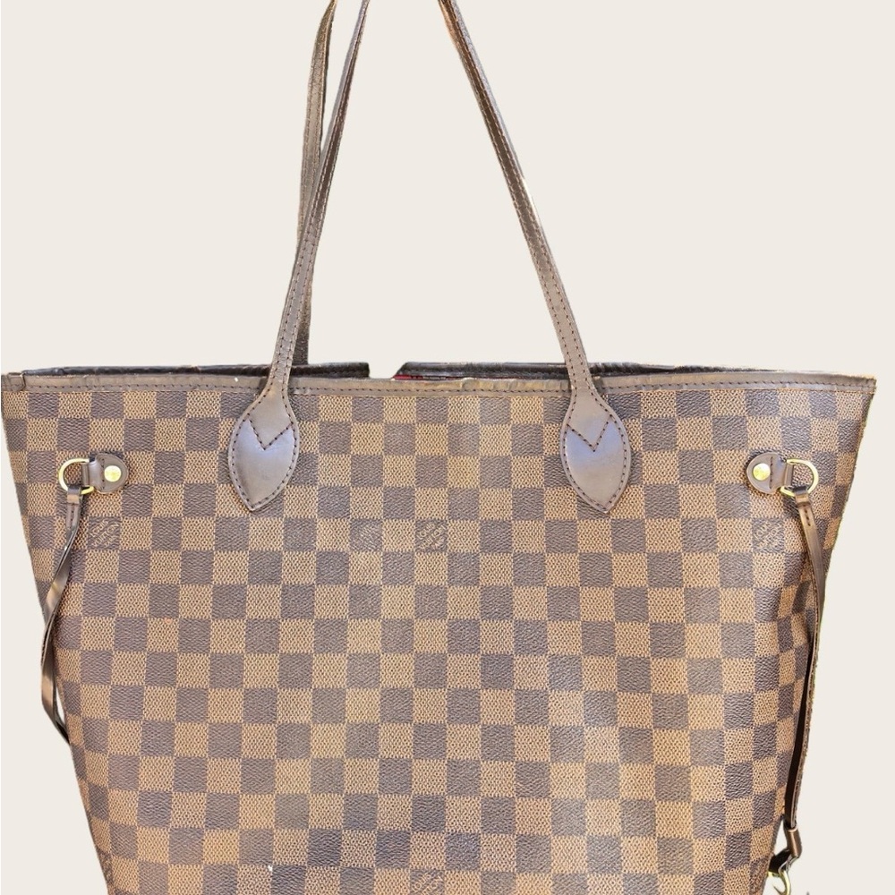 Louis Vuitton Brown Checkered Tote